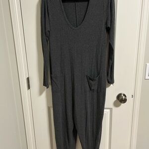 Smash + Tess Charcoal Grey Friday Romper